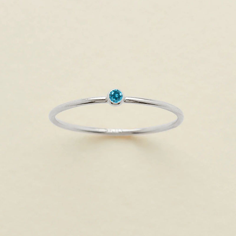 Bezel Solitaire Ring