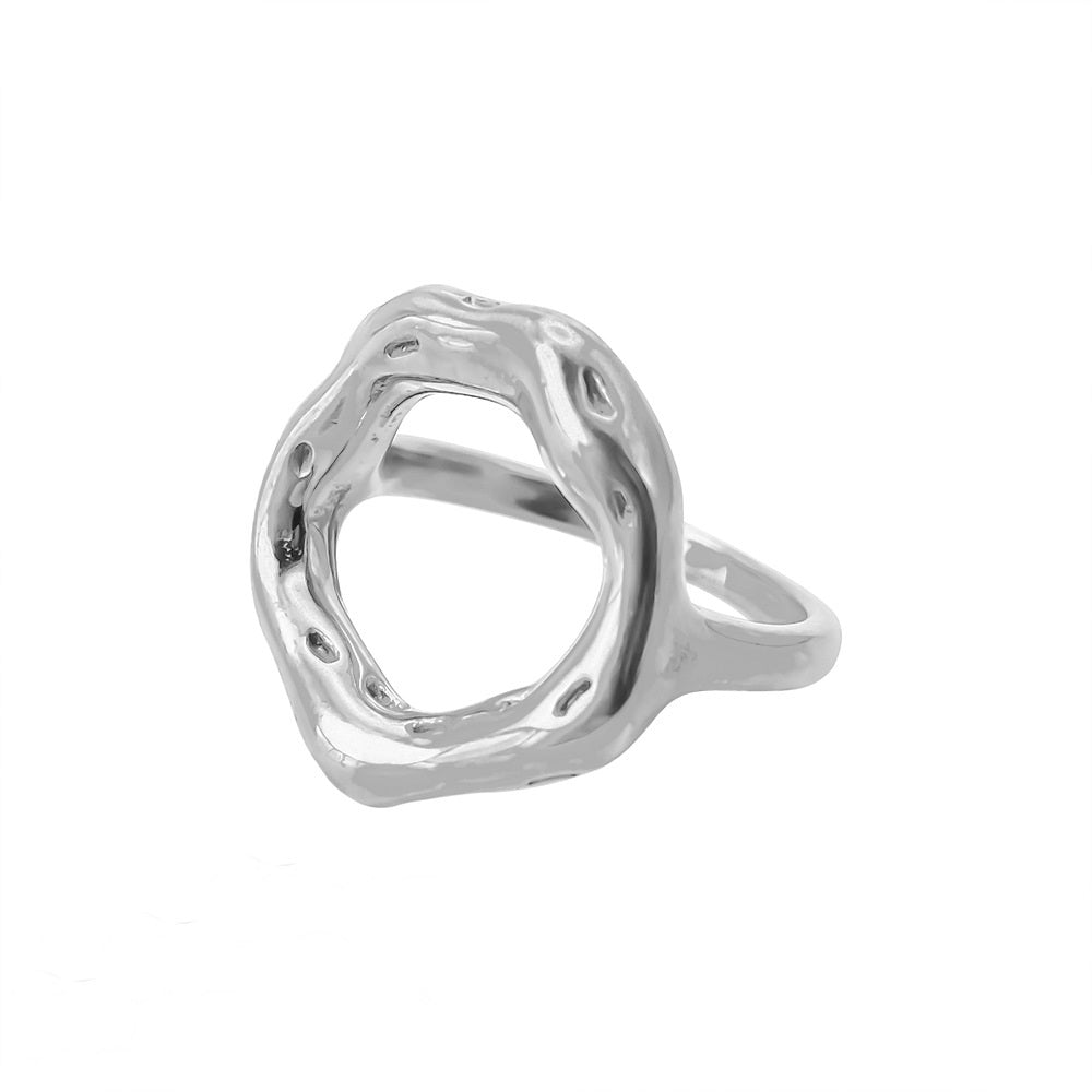 Molten Circle Ring