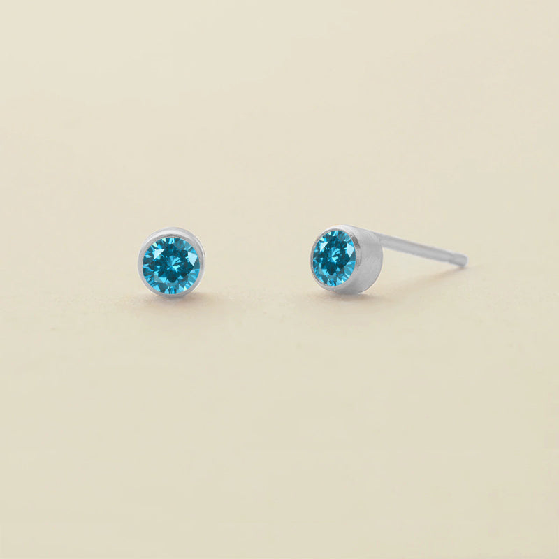 Gem Stud Earrings