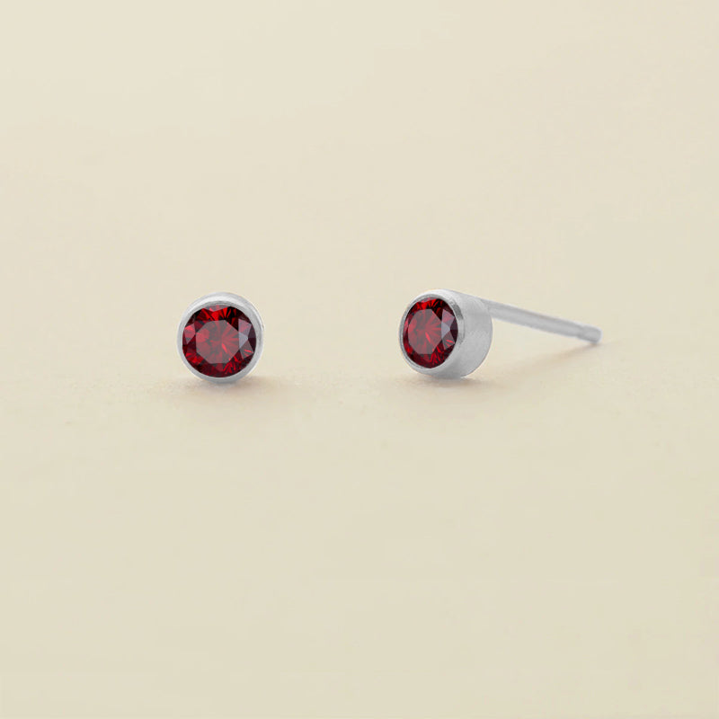 Gem Stud Earrings