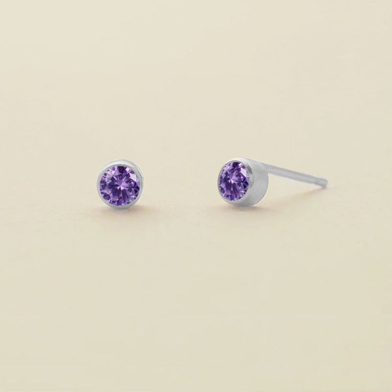 Gem Stud Earrings