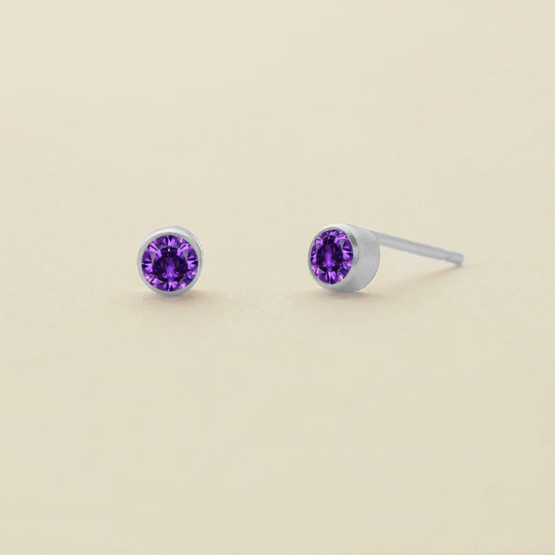 Gem Stud Earrings