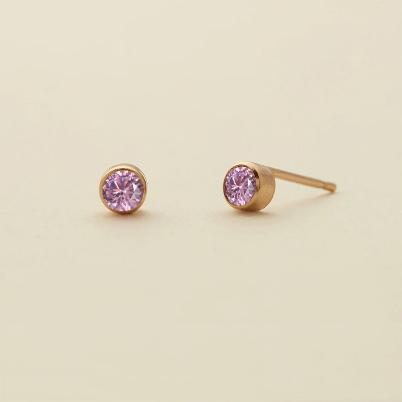 Gem Stud Earrings