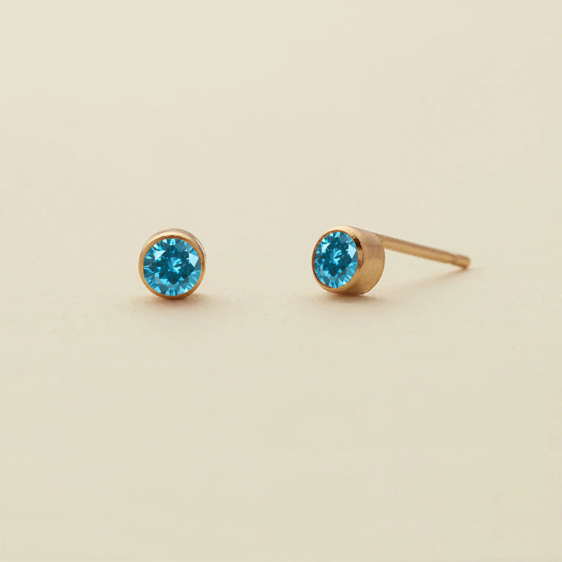 Gem Stud Earrings
