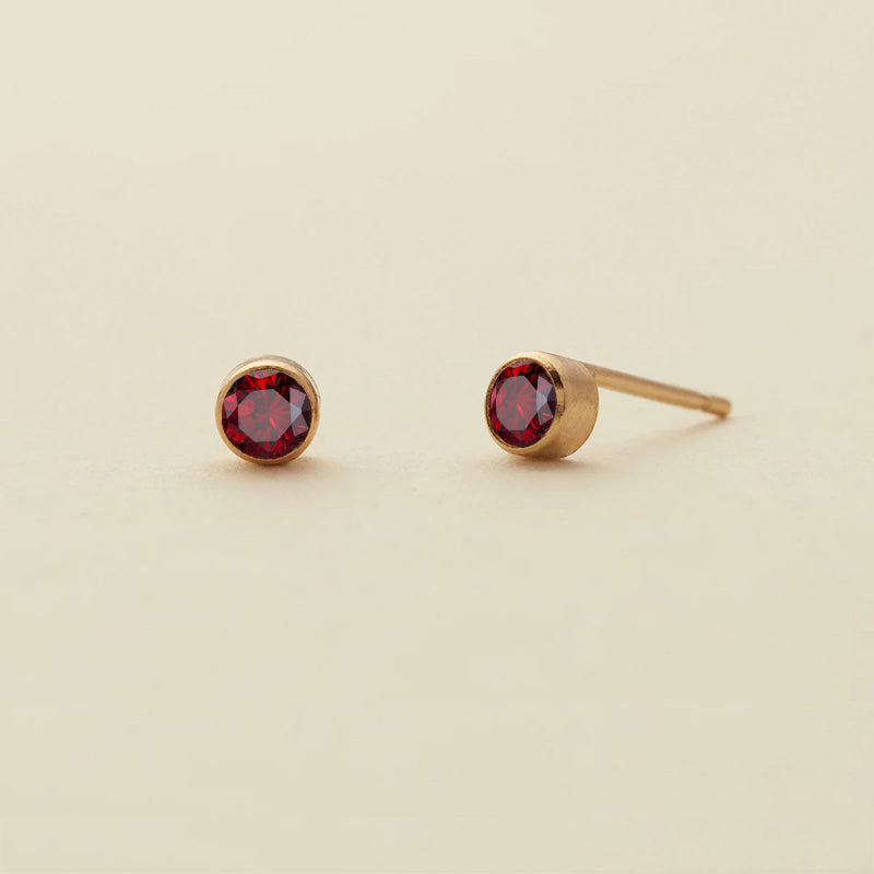 Gem Stud Earrings