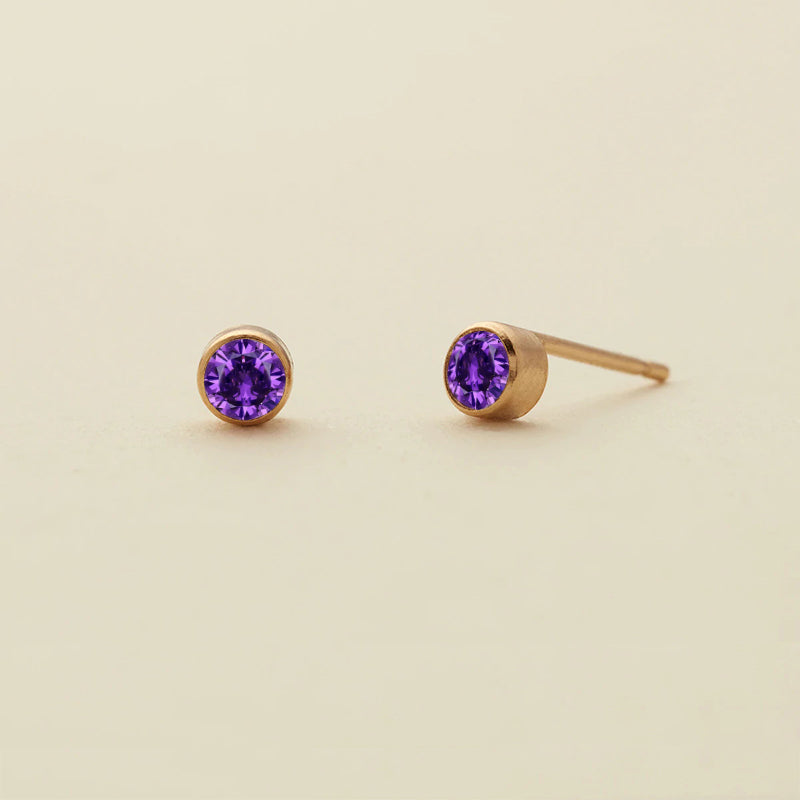 Gem Stud Earrings