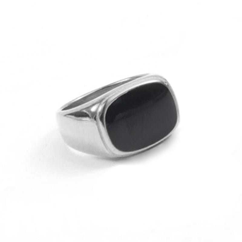 Onyx Signet Ring