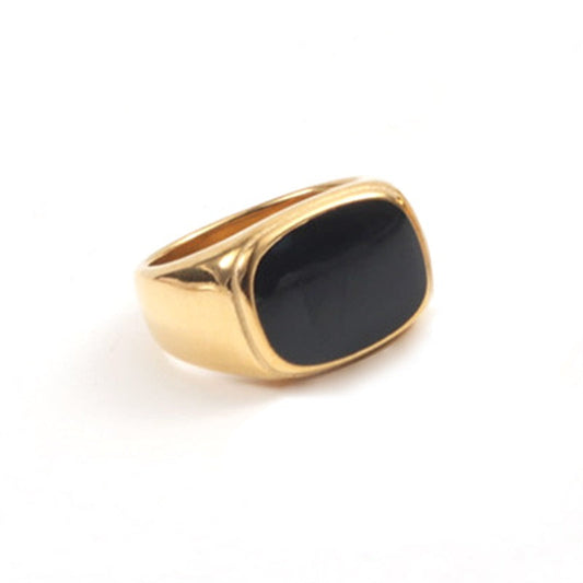Onyx Signet Ring