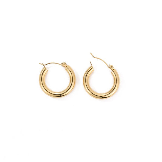 Rounded Hoop Earrings