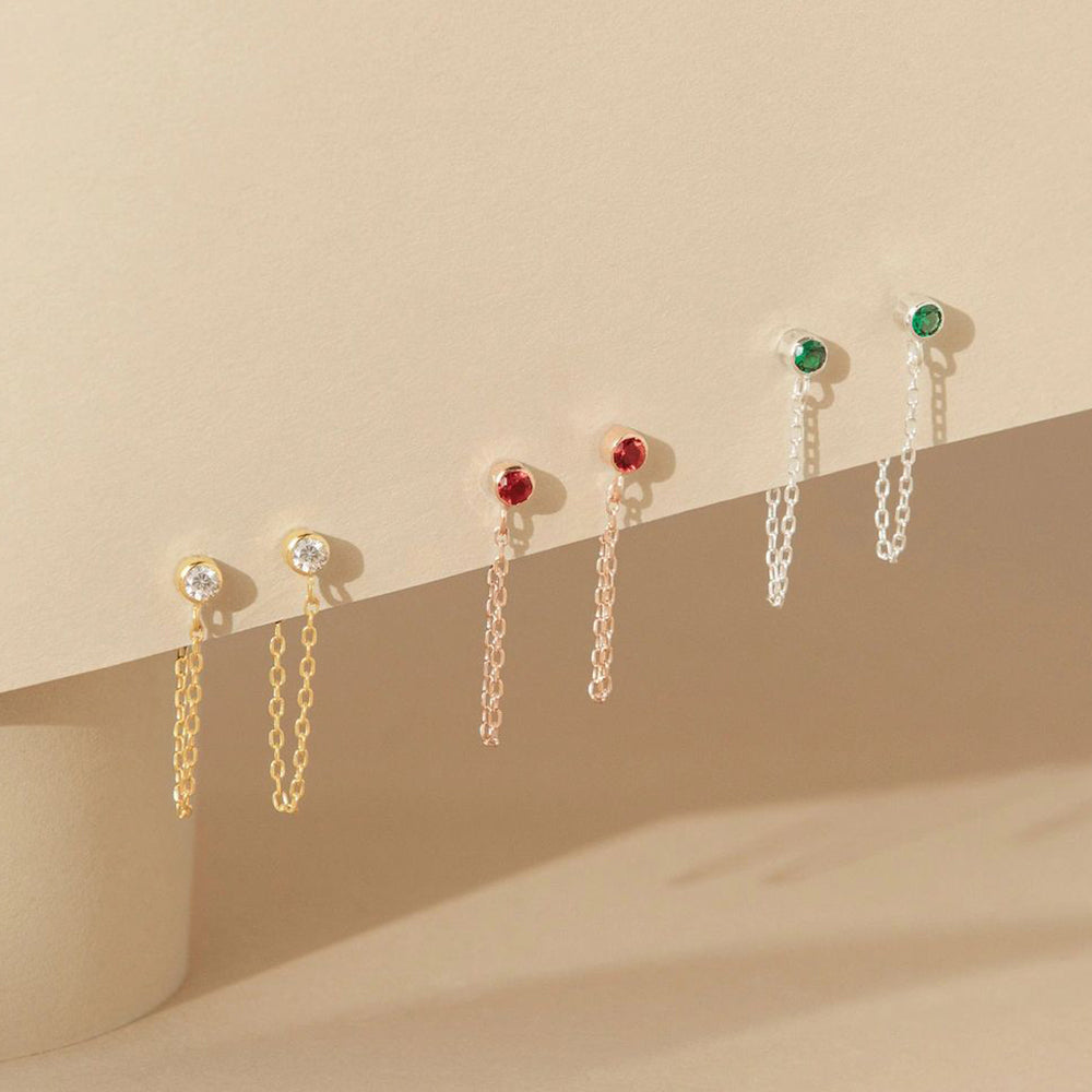 Chain Drop Studs