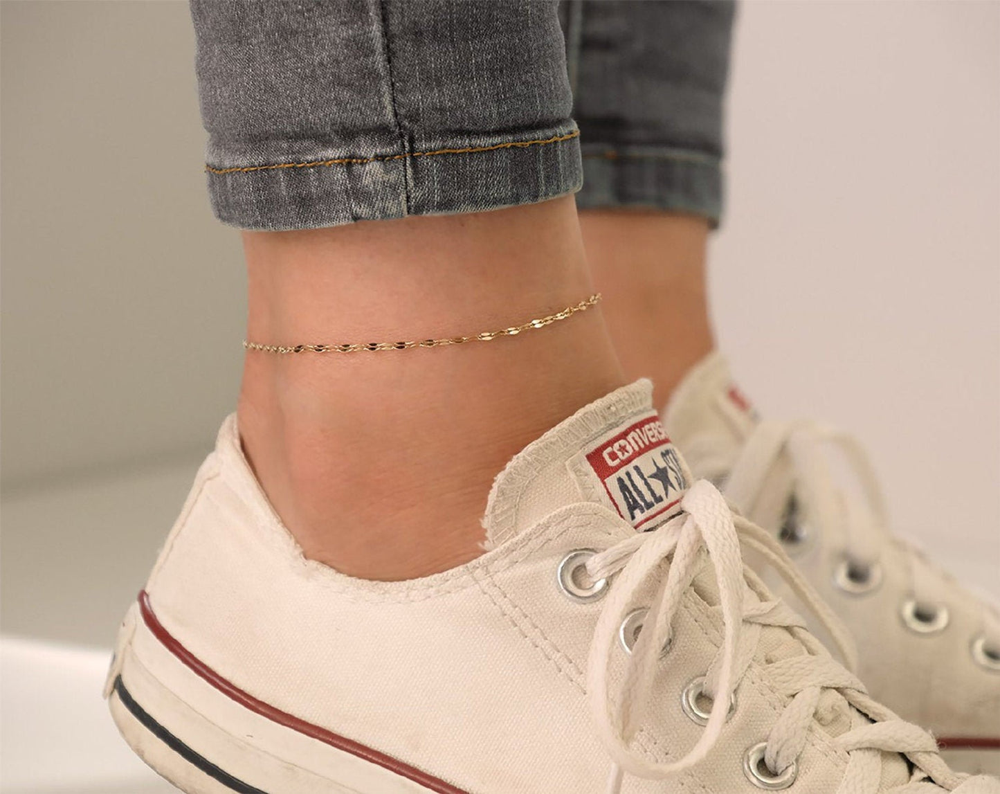 Lip Chain Anklet