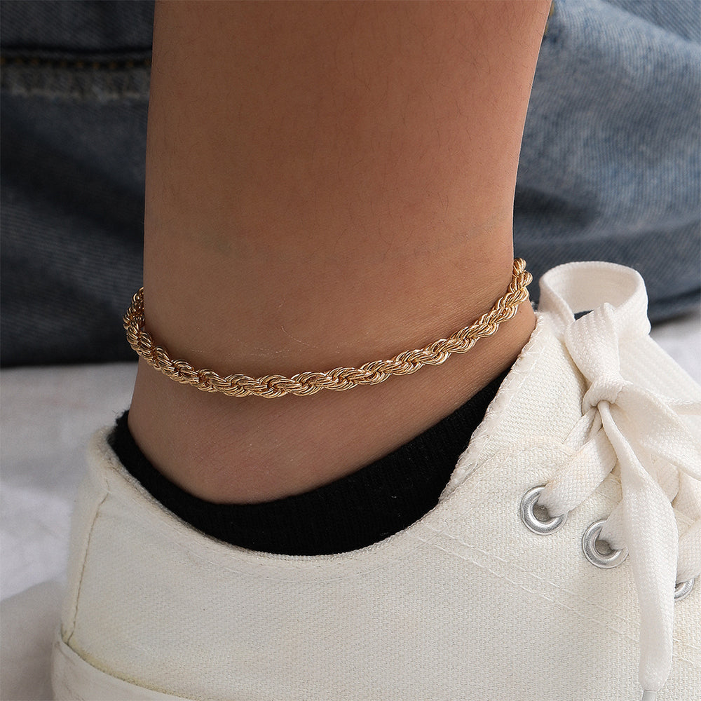 Twist Chain Anklet