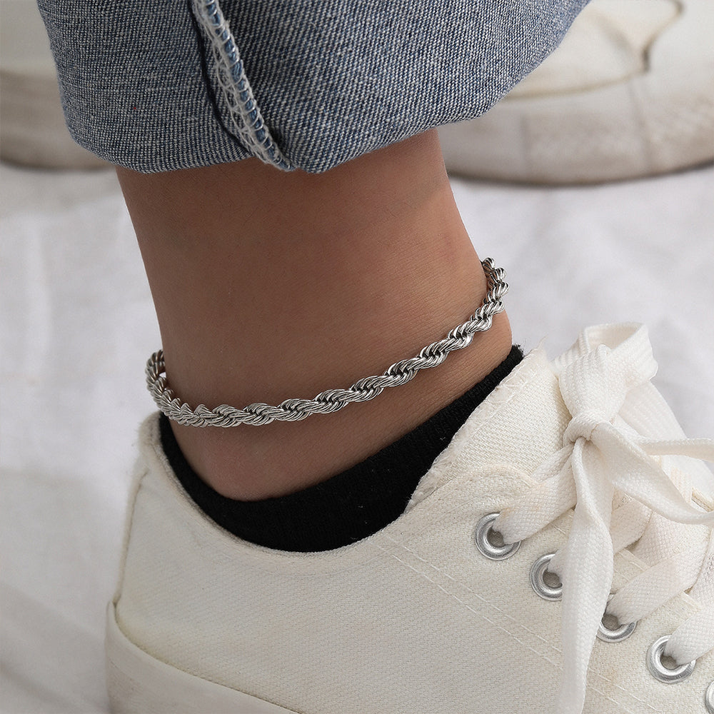 Twist Chain Anklet