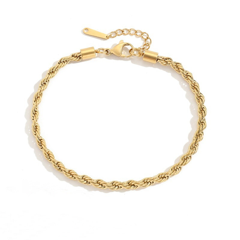 Twist Chain Anklet