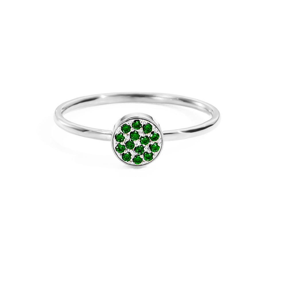 Gem Disc Ring