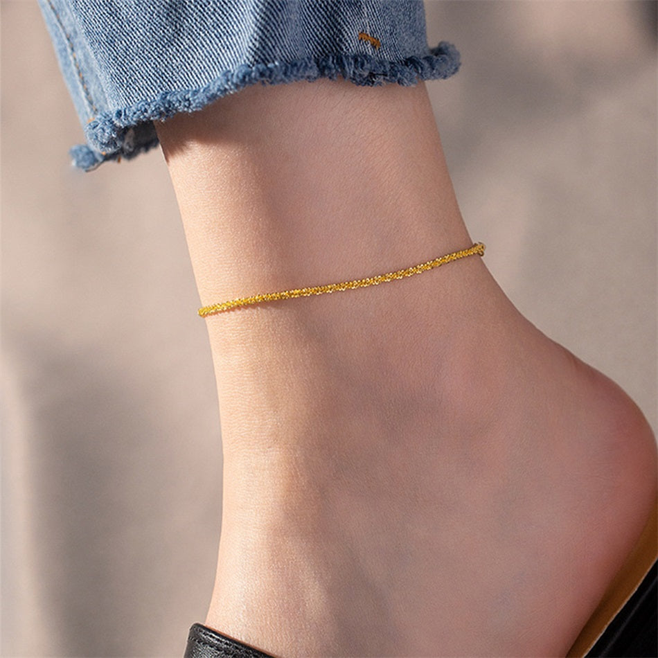 Cauliflower Chain Anklet