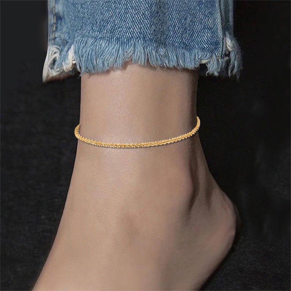 Cauliflower Chain Anklet