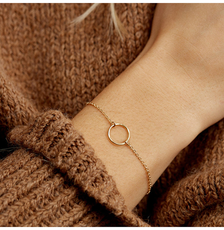 Round Charm Bracelet