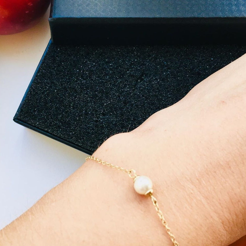 Sphere Pearl Bracelet