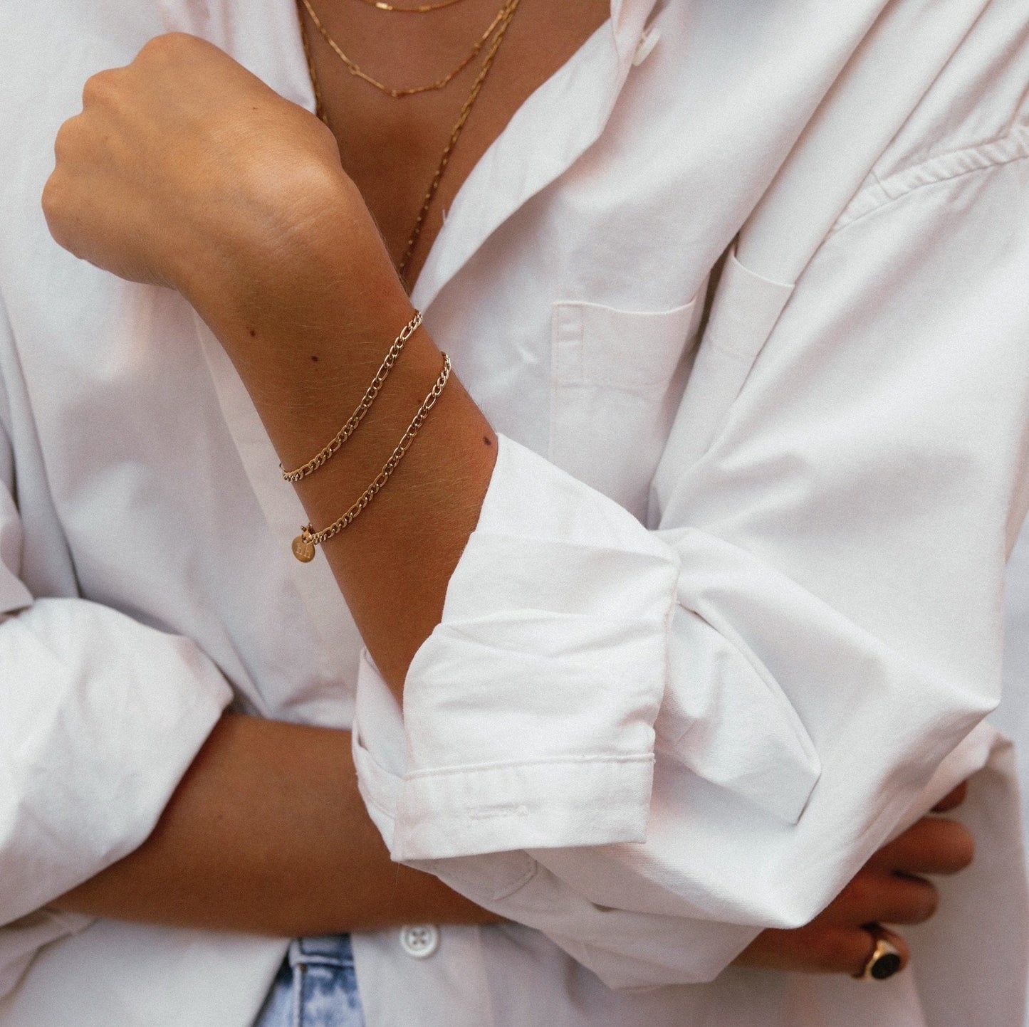 Figaro Chain Bracelet