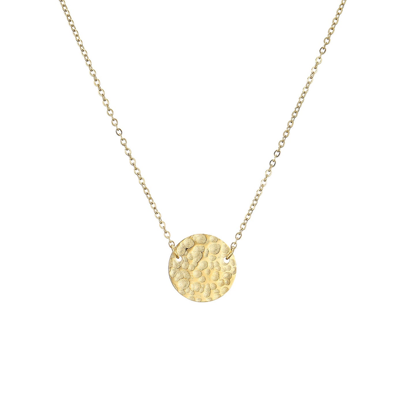Hammered Coin Necklace