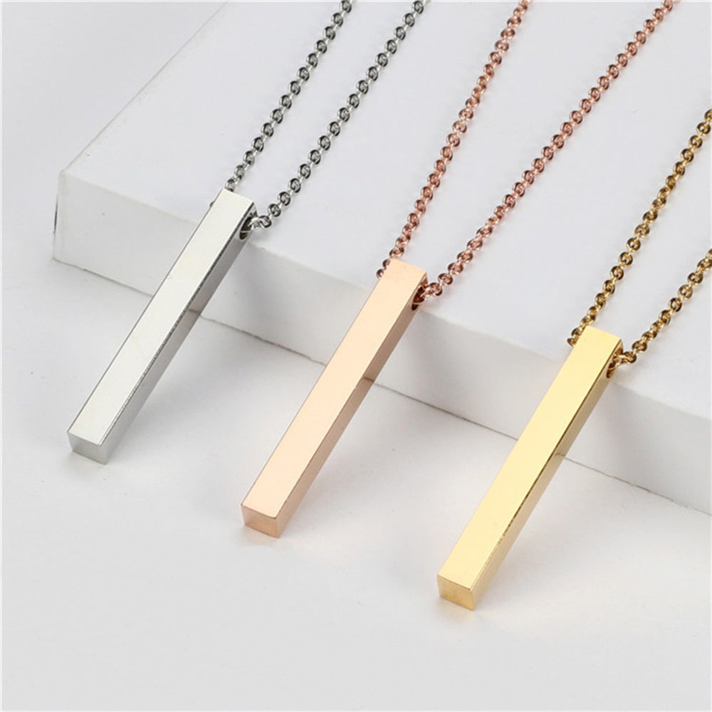 Pendant Bar Necklace