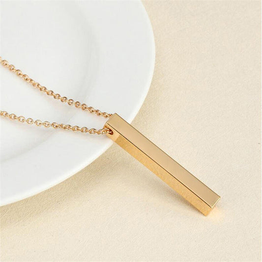 Pendant Bar Necklace